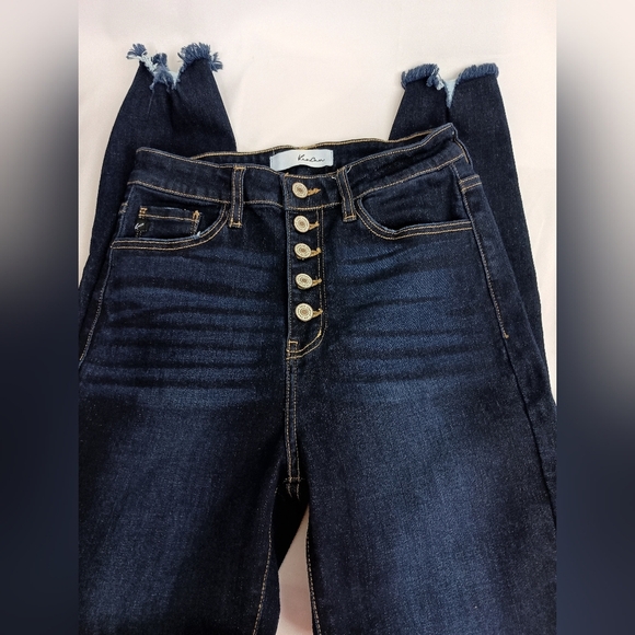 KanCan Dark Blue High Rise Women's Jeans (#1,437) - Picture 1 of 5